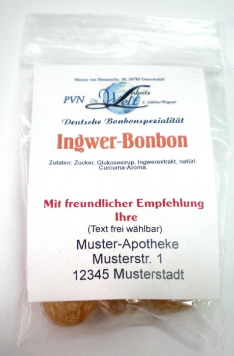 Ingwer-Bonbon * 510 Beutel á 20g
