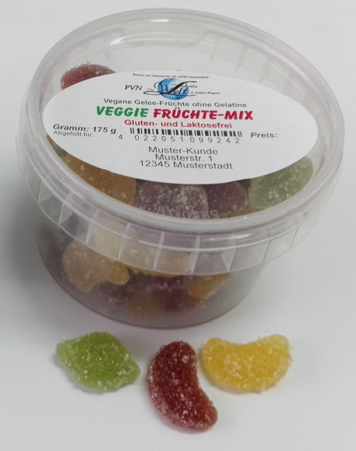 Veggie Früchte-Mix * 10 Dosen à 175g-PV 24 175 D
