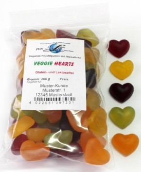Veggie Hearts * 15 Beutel à 200g