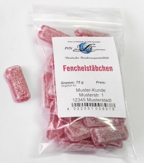 Fenchelstäbchen * 15 Btl. á 75 g